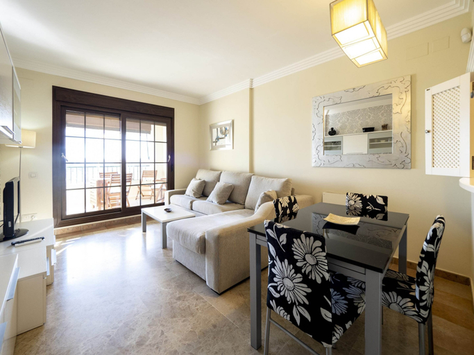 Living room 2, Beachfront Apartment With Pool, Huelva