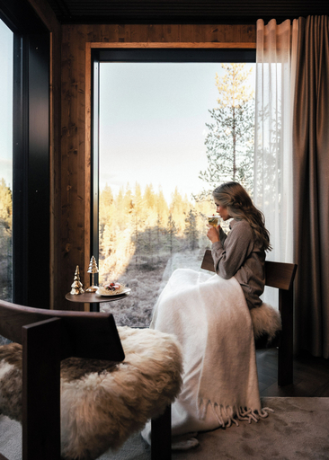 Bedroom 3, SkyView Igloo Resort & Spa, Lapland