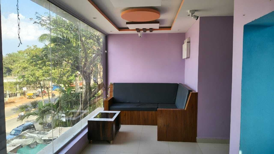 Living area, Hotel Blue Moon, Gadag