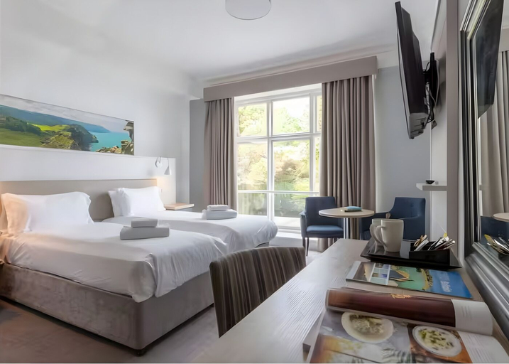 Bedroom 2, The Valley of Rocks Hotel, Devon