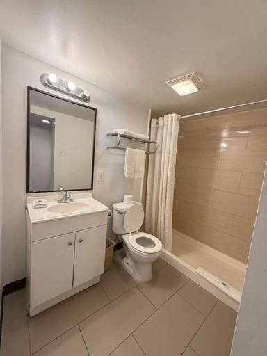 Bathroom 5, Motel 6 Sherman, TX, Grayson