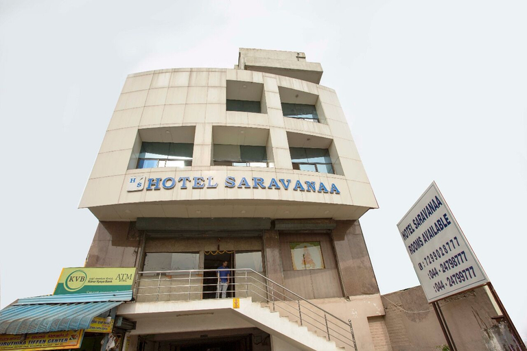 Exterior & Views, Hotel Saravanaa Boarding & Lodging, Chennai
