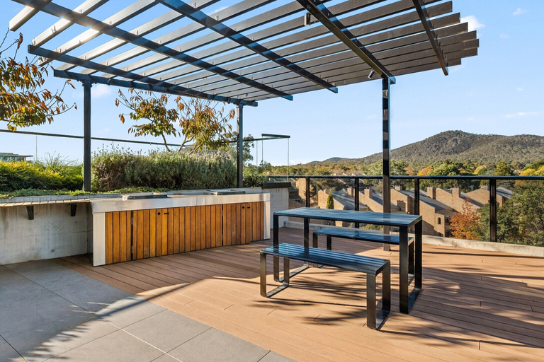 Balcony 3, Bright Unit With Secure Parking and Garden Access, Canberra