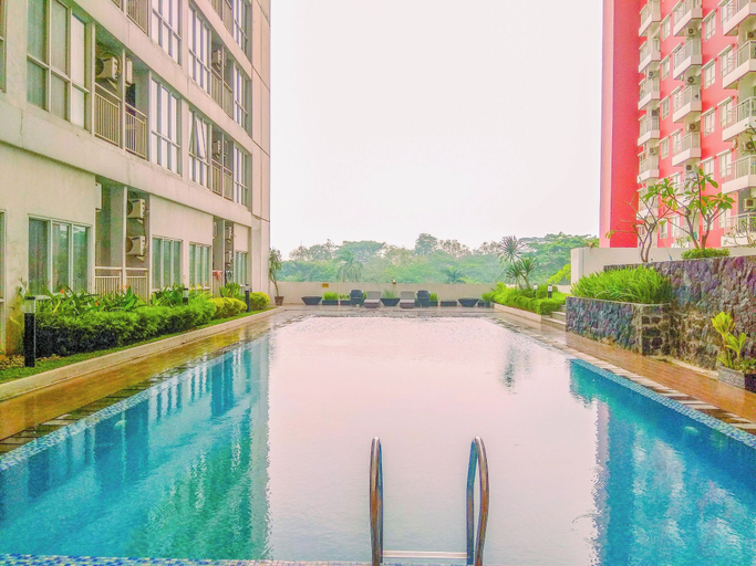 Pool, Wonderful-Look Studio At Apartment Taman Melati Margonda, Depok
