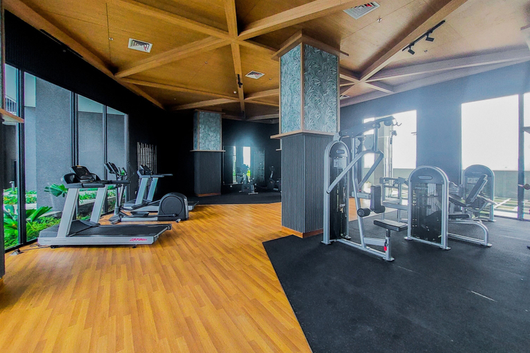 Fitness facility, Trendy Studio At Collins Boulevard Apartment, Tangerang
