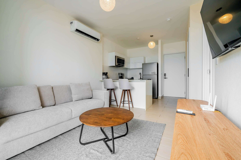 Room 4, w Engaging 1BR w Balcony in San Francisco, Panamá
