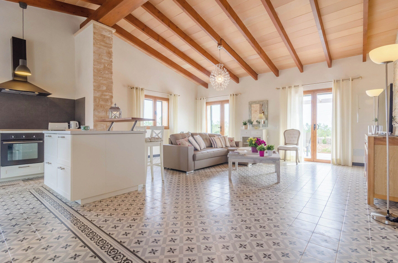 Living area 2, Can Xesquet - Villa With Pool, Baleares