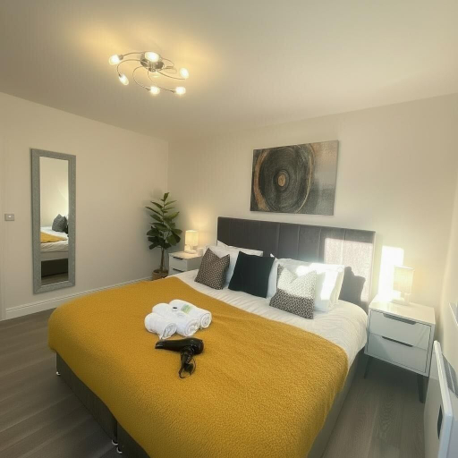 Room 5, Clifton Apartment, Cardiff