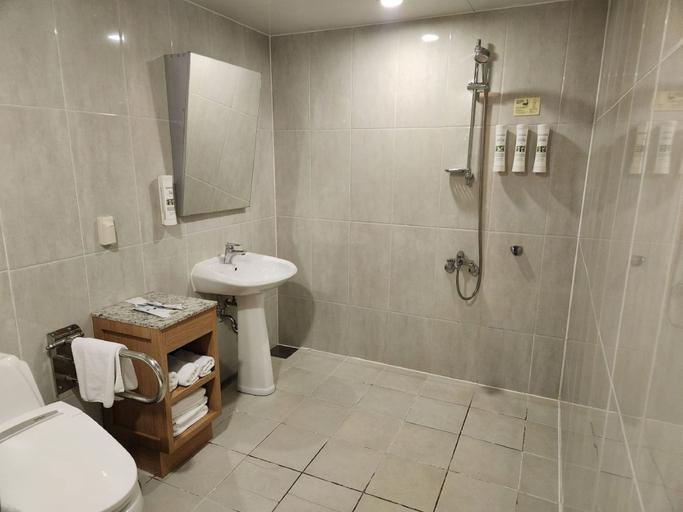 Bathroom 5, Acube Hotel, Jung