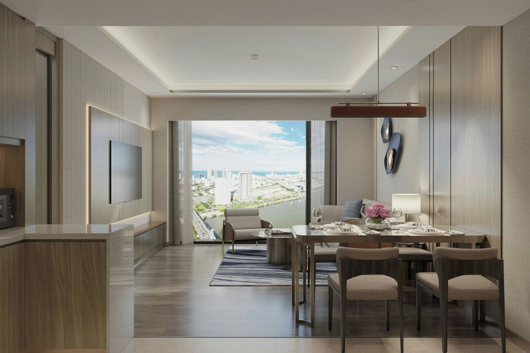 Living room 4, Marriott Executive Apartments Danang, Han River, Da Nang