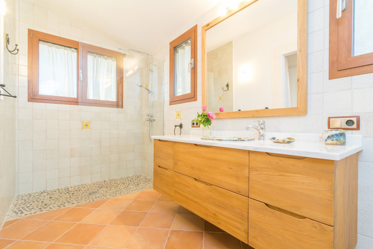 Bathroom 5, Son Ferragut - Villa With Private Pool In Sa Pobla, Baleares