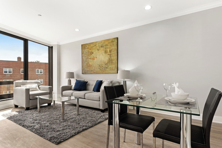 Living area 4, Global Luxury Suites Downtown Charleston, Charleston