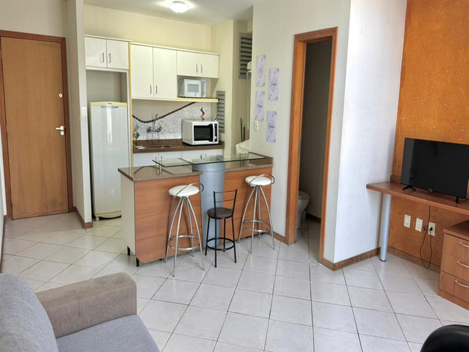 Living area 3, Apartamento 201 Saint Sebastian Flat, Jaraguá do Sul
