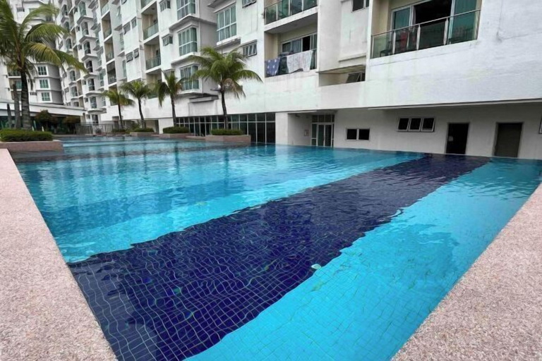Outdoor pool, M9 Prime Suite@H20 Medalla CittaMall SubangAirport, Petaling Jaya