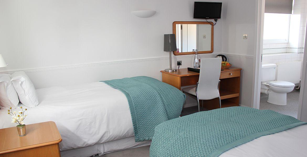 Bedroom 2, Accommodation at Salomons Estate, Kent
