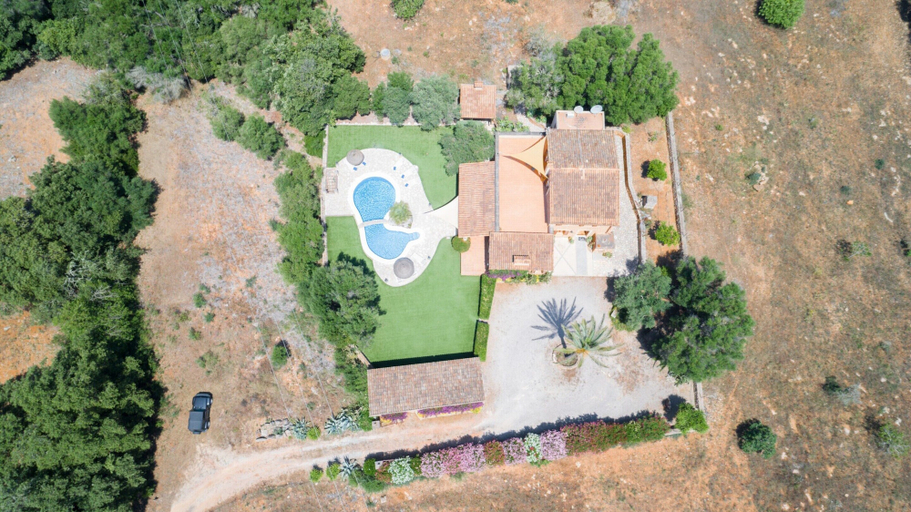View from property 2, Can Revell Villa With Pool & Jacuzzi, Baleares