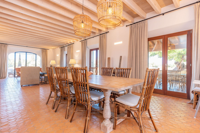 Dining 5, Son Catxo - Villa With Private Pool In Buger, Baleares