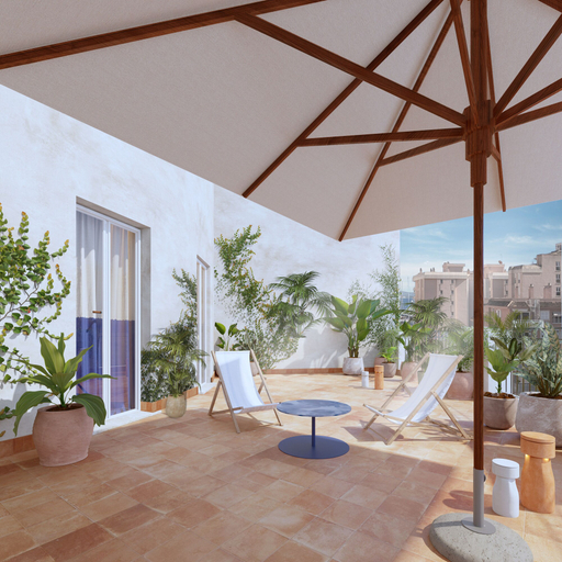 Terrace/patio 3, Terreno Barrio Hotel - New Opening 2026, Baleares