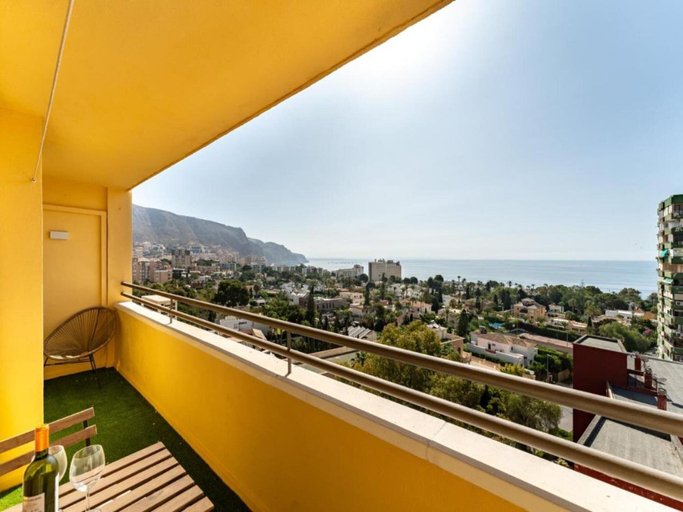 Balcony 5, Seabeach Apartment in Aguadulce, Almería