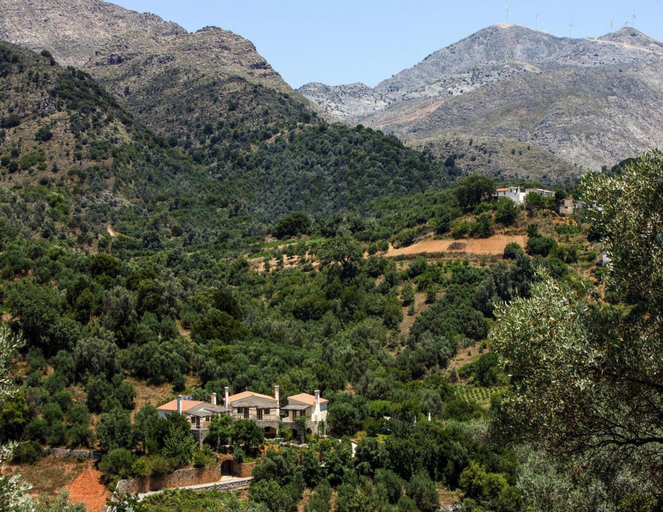 View from property 3, Apartments Aposperitis, Drosia, Crete