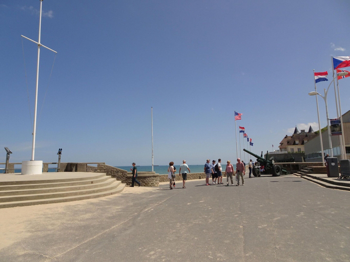 View from property 3, Apartment by Sandy Beach in Arromanches, Calvados