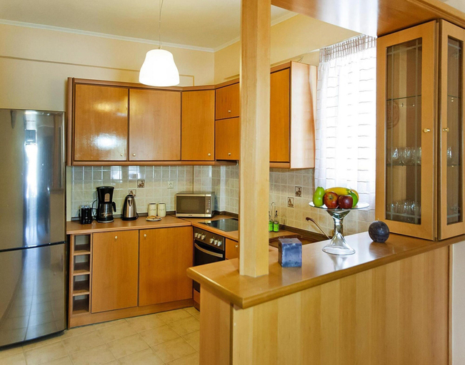 Private kitchen, Panormo Seaside Holiday Home, Crete