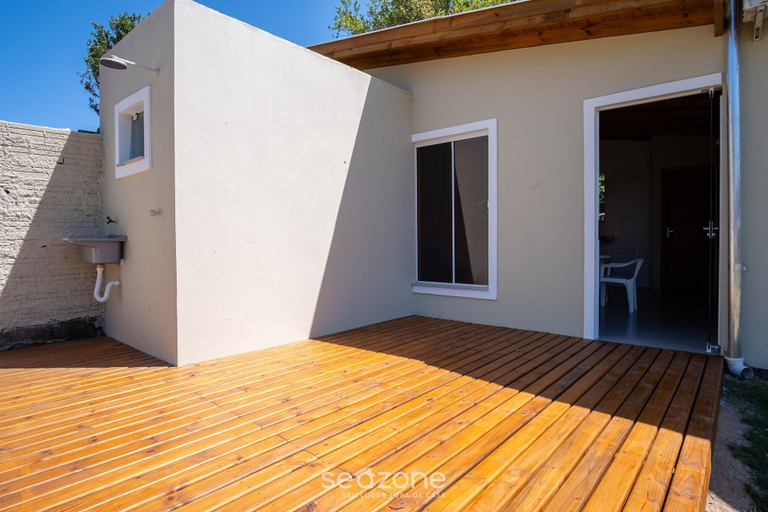 Terrace/patio, 2-bedroom House With Barbecue Area Wil0012, Imbituba
