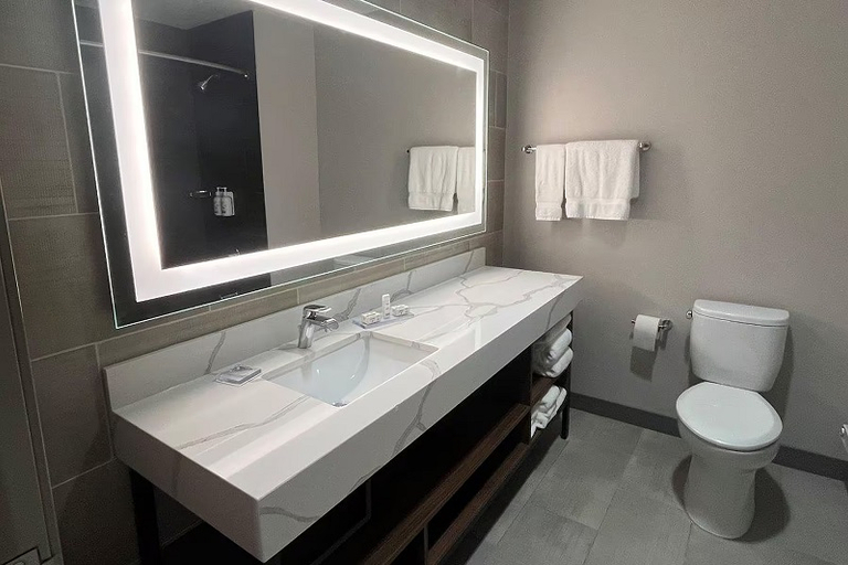 Bathroom 4, Hawthorn Extended Stay By Wyndham Kingman, Mohave