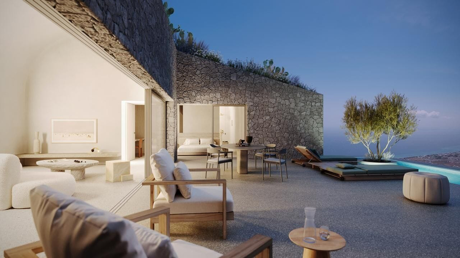 Terrace/patio 3, VOUNO Santorini Private Villas, South Aegean