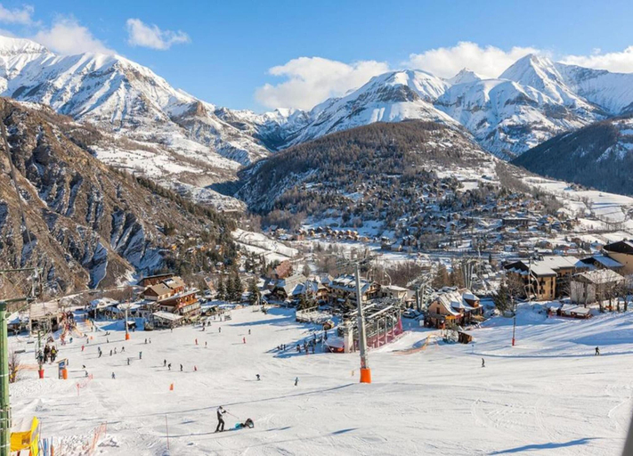 View from property 2, Apartment in Allos Near Ski Resort, Alpes-de-Haute-Provence