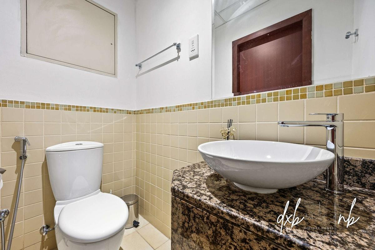 Bathroom 4, Pistachio Pecan | Sea View | Luxury JBR Apartment, Dubai