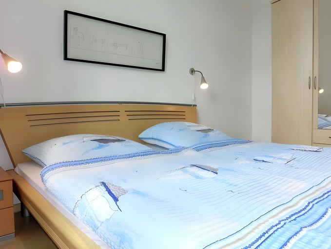 Bedroom 2, Moderne Villa in Borstendorf mit Park, Erzgebirgskreis
