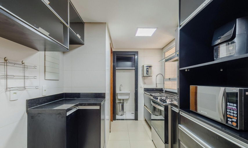 Private kitchen 5, Apartment w/ Barbecue Grill and Jacuzzi Ccg1403, Brasília