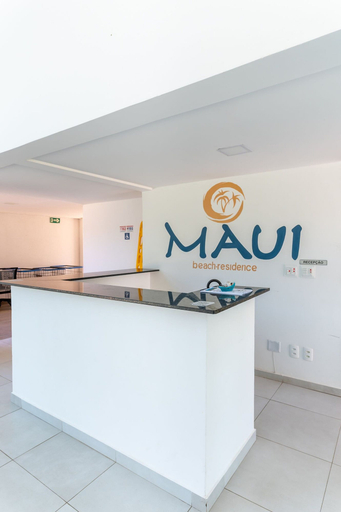 Lobby, Flat beira mar-Com Churrasq-SH133, Tamandaré