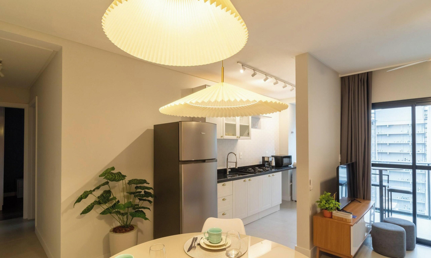 Interior 2, Apt With BBQ 450m From the Beach Evu1802, Itapema