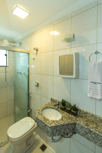 Bathroom 3, Hotel Caminho do Rosário, Aparecida