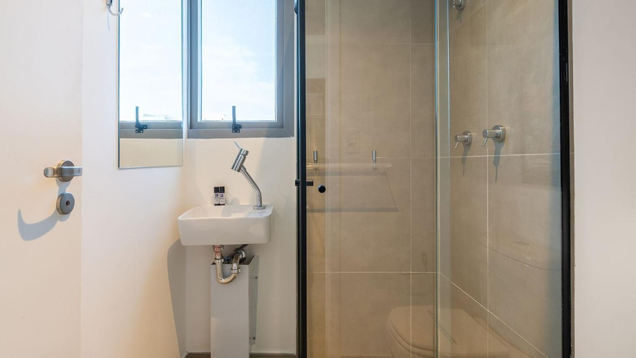 Bathroom 4, Experiencia by Dabra House: Studios com Vista Panoramica, Jardim Paulista!, São Paulo