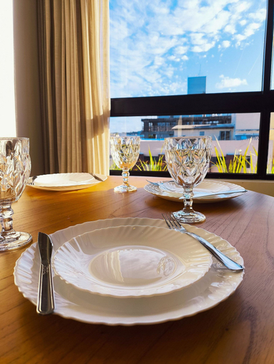 Dining 4, Flats super confortáveis no Acqua Tambaú, João Pessoa