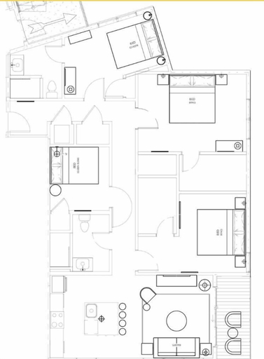 Interior 4, The Carter by Avantstay 3rd Floor, 15 Bedrooms, Davidson
