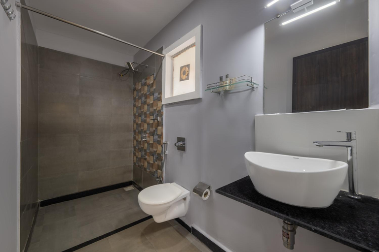 Bathroom 3, Echor La Blanca Resort Mandrem, North Goa
