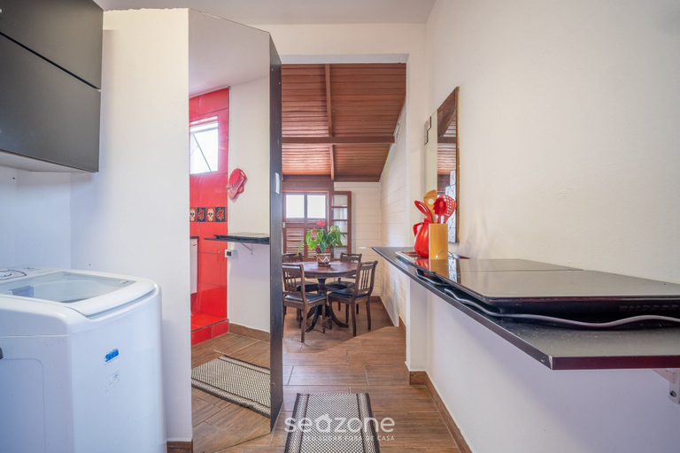 Private kitchen, Charming Apartment Just Minutes From Ufsc Itb0057, Florianopolis
