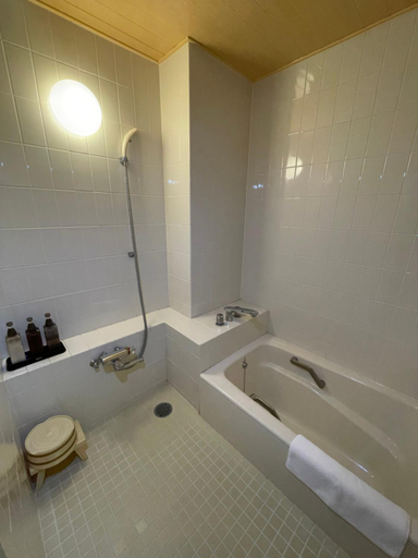 Bathroom 4, Kanbayashi Hotel Senjukaku, Yamanouchi