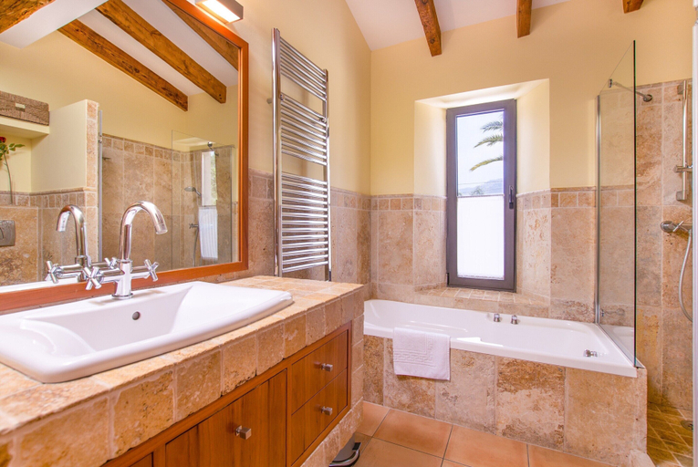 Bathroom 3, Casa En Moscari - Villa With Private Pool, Baleares