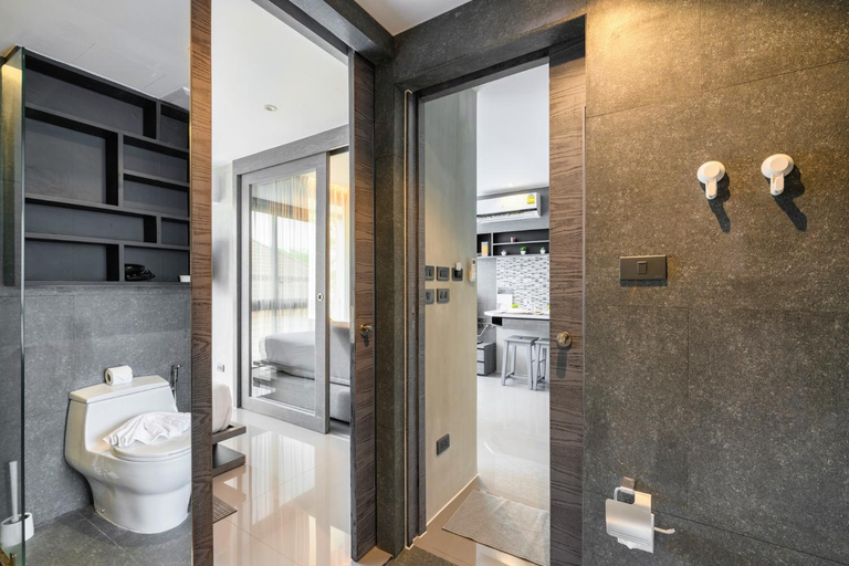 Bathroom 4, Kamala - 15 Min to Beach - Green Jungle View, Phuket Island
