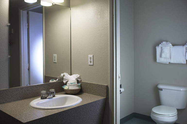 Bathroom 4, Aladdin Inn & Suites, Multnomah