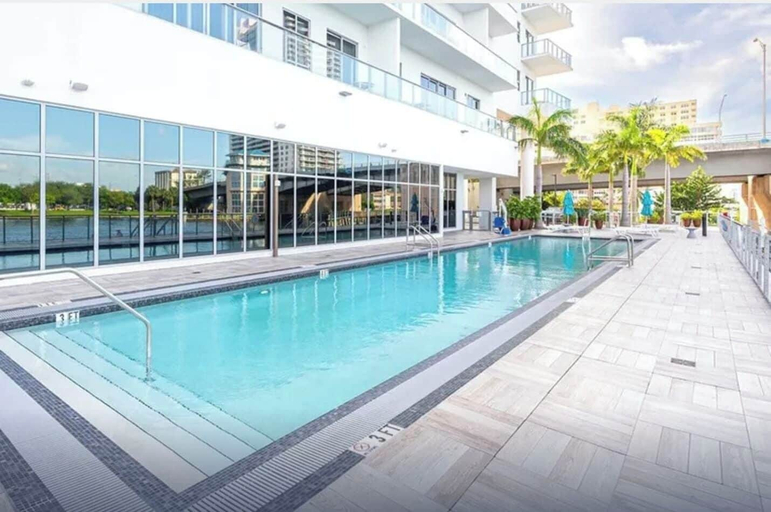 Sport & Beauty 4, Stunning High-floor City View 1BR Hyde Beach House, Broward
