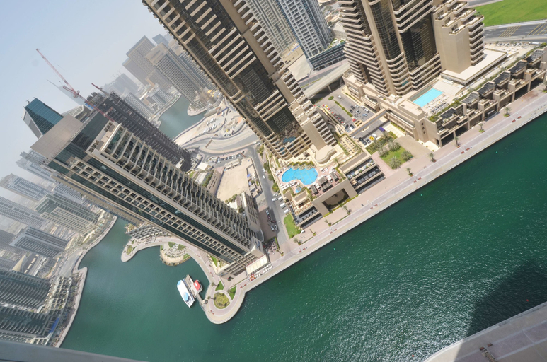 View from room 5, KOH - Cayan Tower, Dubai