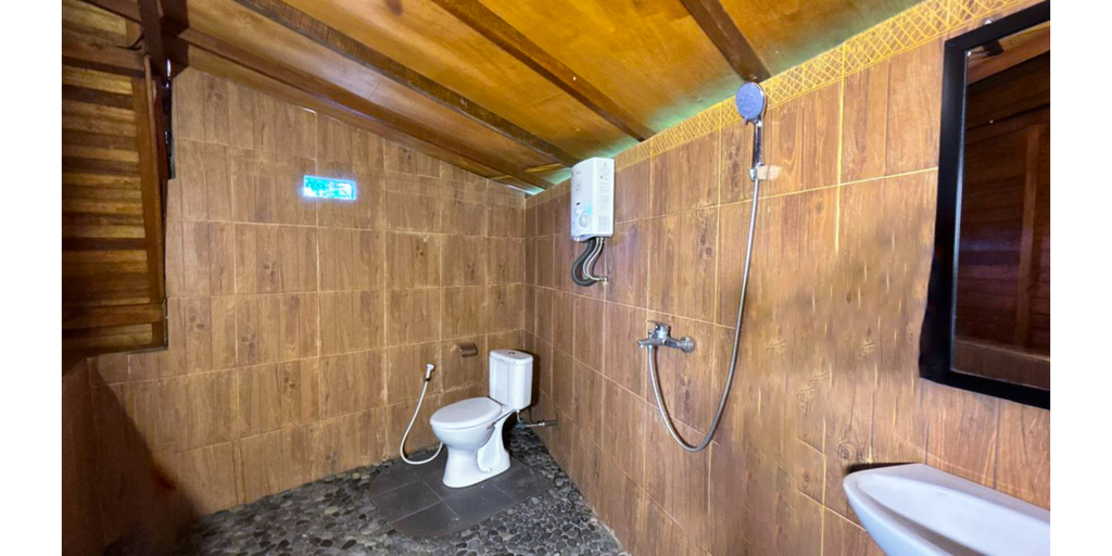 Bathroom 5, Pondok Bali Jatiluwih Eco Living, Tabanan