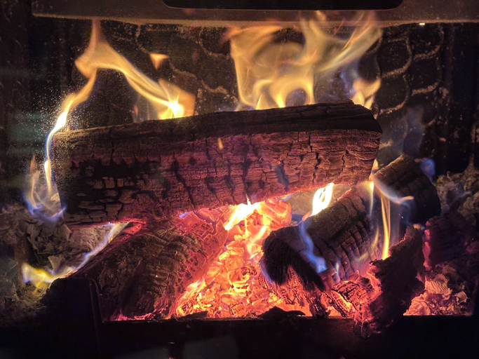 Fireplace, Ayur Garden, Wadowice