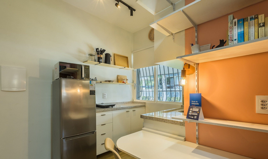 Private kitchen, Fully Equipped Studio in Asa Norte Edl0106, Brasília